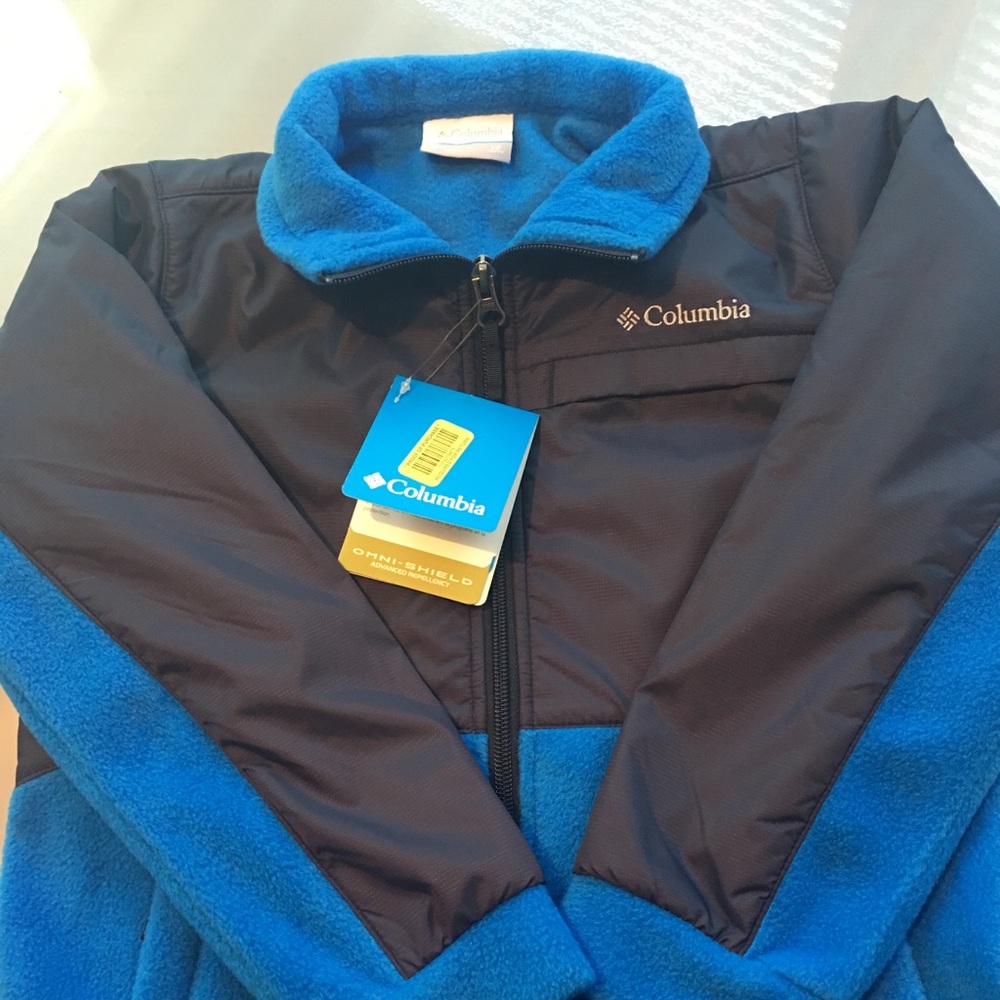 Boys Columbia Fleece Jacket XS (6-7)